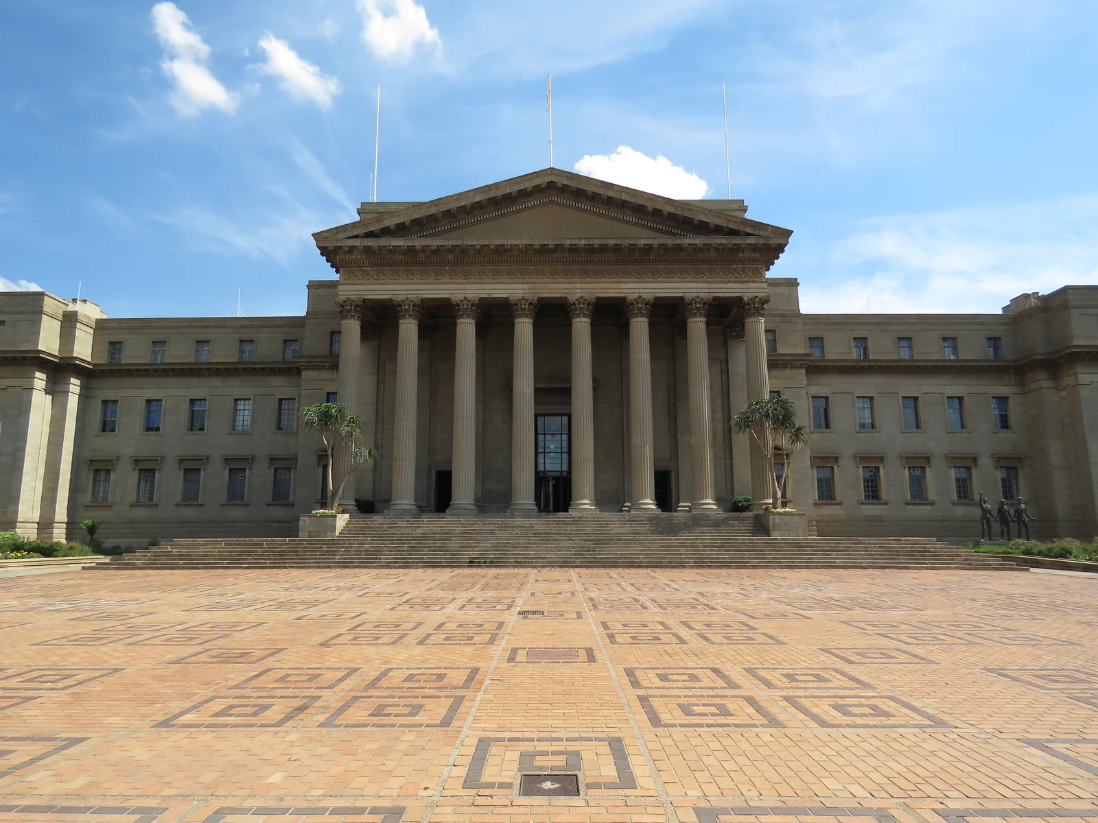 Great Hall der University of the Witwatersrand, Johannesburg (Lachmanns akademische Wirkungsstätte)